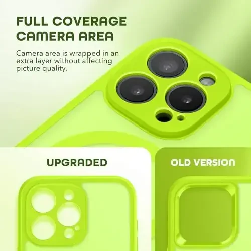 TIESZEN чехол для iPhone 15 Pro Max, совместимый с MagSafe, встроенная защитная пленка для экрана и защита камеры, защита от шпионства, защита от пыли и ударов, жесткий чехол для телефона 6,7