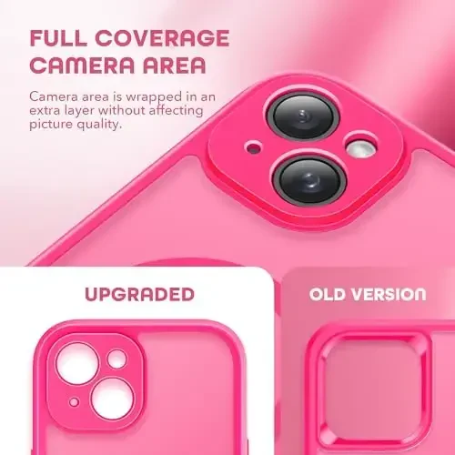 TIESZEN for iPhone 15 Plus Case, Compatible with MagSafe, Built-in Privacy Screen Protector and Camera Protection, Anti Spy Full Body Dustproof Shockproof Hard Phone Case 6.7