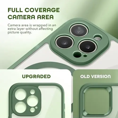 TIESZEN for iPhone 15 Pro Case, MagSafe bilan mos keladi, o'rnatilgan Maxfiylik Ekran Himoyachisi va Kamera Himoyasi, Anti Spy Full Body Chang o'tkazmaydigan zarbaga chidamli qattiq telefon qutisi 6.1