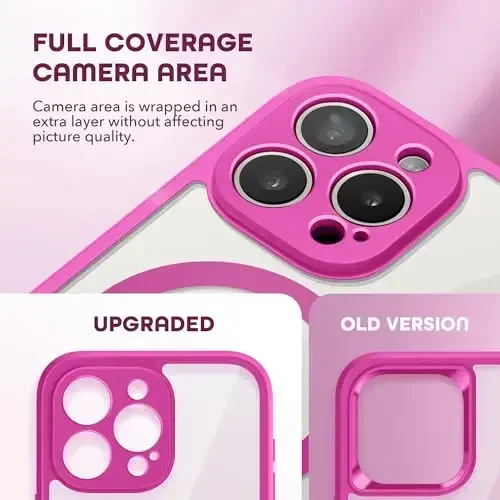 TIESZEN for iPhone 15 Pro Max Case, Compatible with MagSafe, Built-in Privacy Screen Protector and Camera Protection, Anti Spy Full Body Dustproof Shockproof Hard Phone Case 6.7