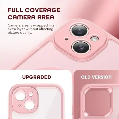 TIESZEN iPhone 15 uchun g‘ilof, MagSafe bilan mos, o‘rnatilgan maxfiylik ekran himoyachisi va kamera himoyasi, Anti Spy to‘liq korpusli chang o‘tkazmaydigan zarbga chidamli qattiq telefon g‘ilofi 6.1