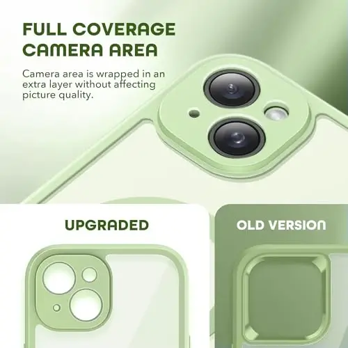 TIESZEN Magnetic for iPhone 15 Plus Case, MagSafe bilan mos, oʻrnatilgan maxfiylik ekran himoyachisi va kamera himoyasi, Anti Spy Full Body changga chidamli zarbga bardoshli qattiq telefon qutisi 6,7