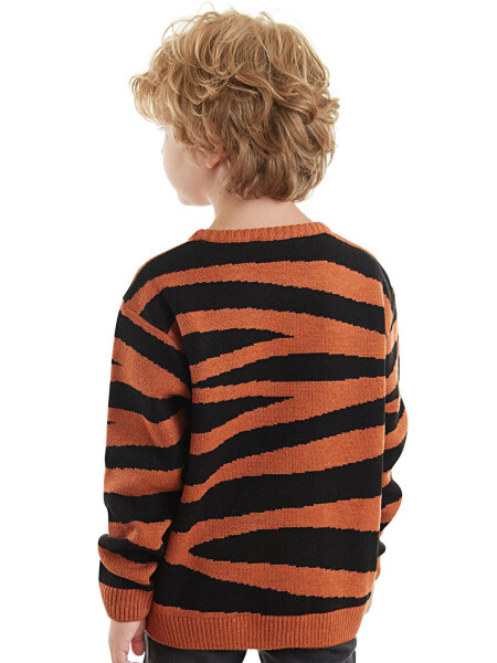 Tiger Boy Brown Sweater - 10