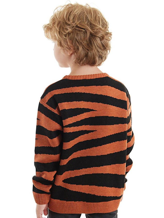 Tiger Boy Brown Sweater - 14