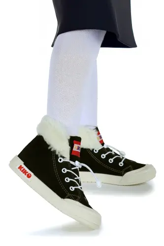 Tigge Kundak Lastikli Qizcha Bot Poyafzali - 3