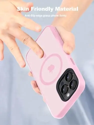 Tigowos iPhone 15 Pro uchun magnitli g'ilof MagSafe-ga mos tushishga chidamli zarbga chidamli orqa qopqoq iPhone 15 Pro telefon g'iloflariga mos 6,1