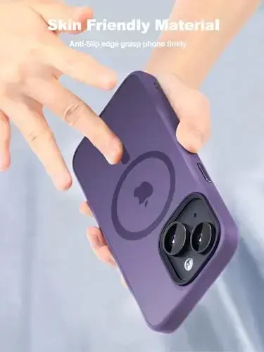 Tigowos iPhone 15 uchun magnitli g'ilof MagSafe 15FT ga mos tushadi, sariqlikka chidamli, og'ir yukga bardoshli zarbga chidamli orqa qopqoq iPhone 15 telefon g'iloflariga mos keladi 6.1