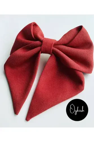 Tile Color Bow Ribbon Buckle Öyküsh-TILE - 1