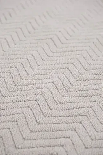 Tilos Jacquard Bath Mat Grey 60x90 2226 - 4