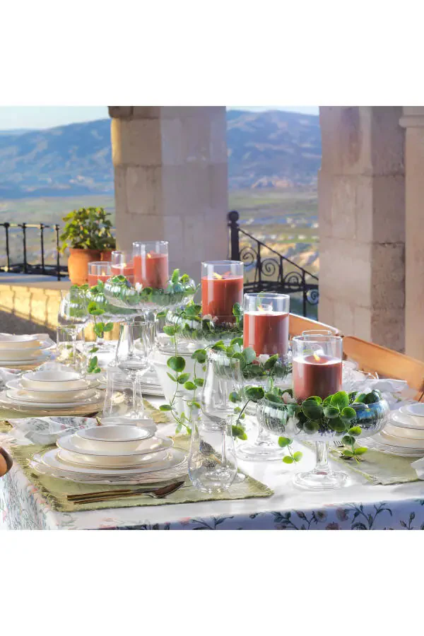 Tılsım Timeless Dinner Set 60 Pieces - Gold - 4