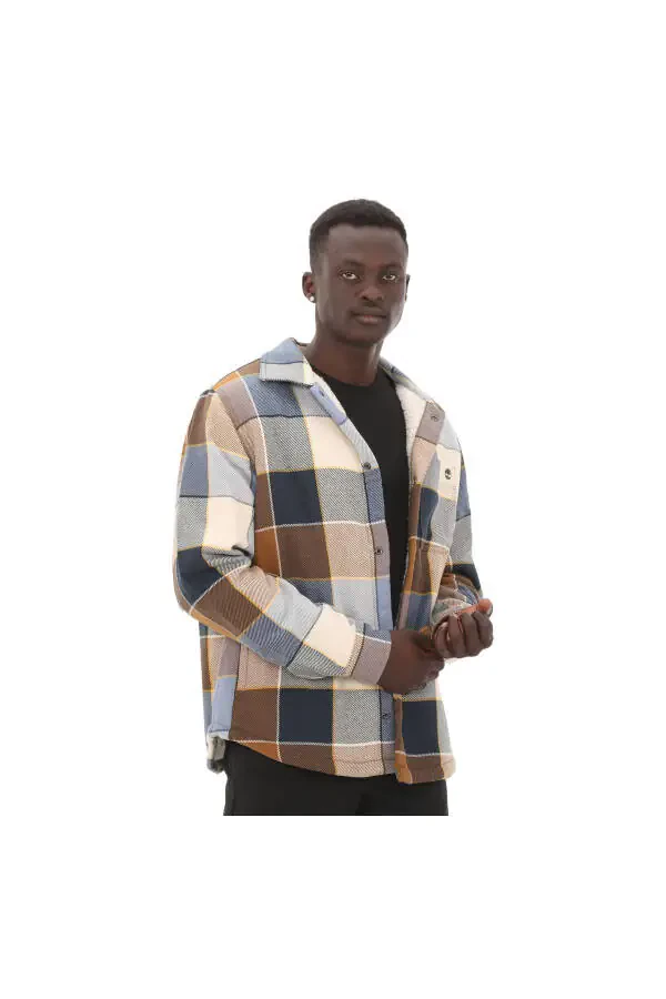 Timberland Sherpa Astarli Kartanli Ko'ylagi Erkaklar Uchun Ko'ylagi Ko'k - 2