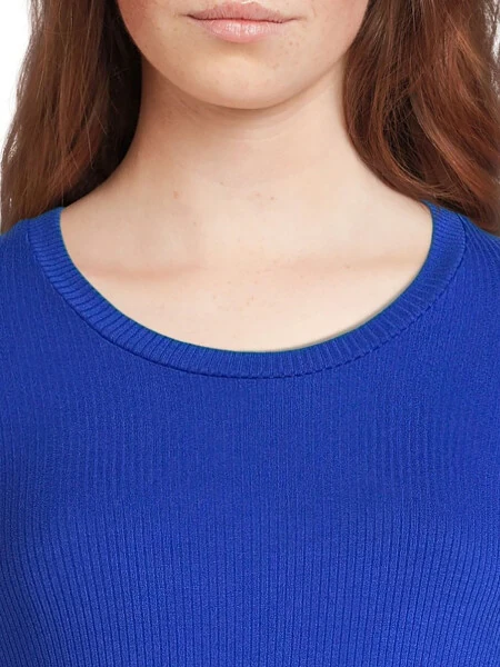 Time and Tru Women’s Maternity Ruched Dress, Sizes S-2XL- - 4