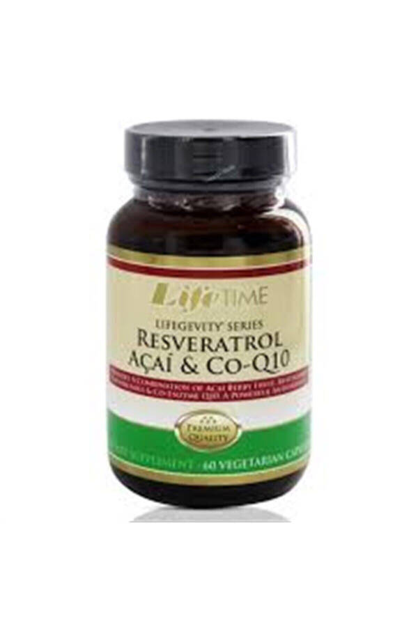 Time Q-resveratrol Acai & CoQ10 60 Capsules - 3