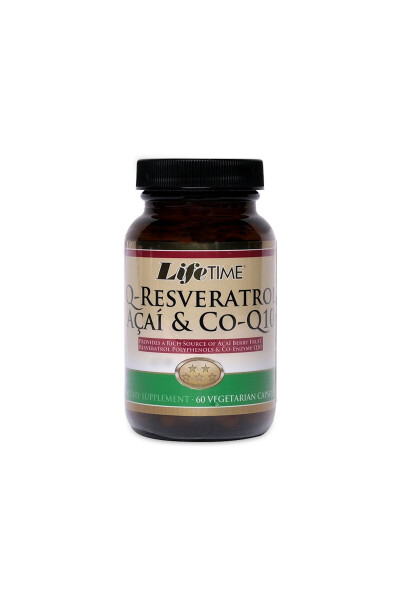 Time Q-resveratrol Acai & CoQ10 60 Capsules - 1