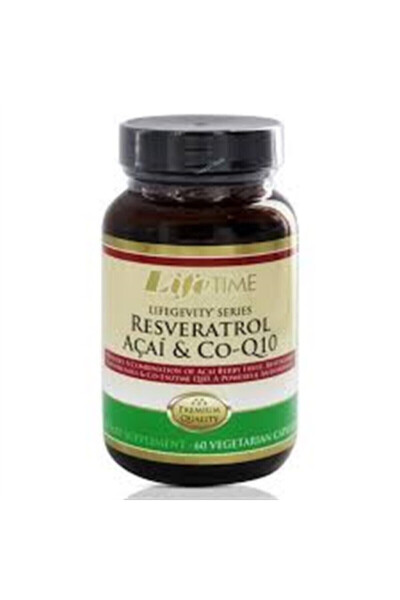 Time Q-resveratrol Acai & CoQ10 60 Capsules - 2