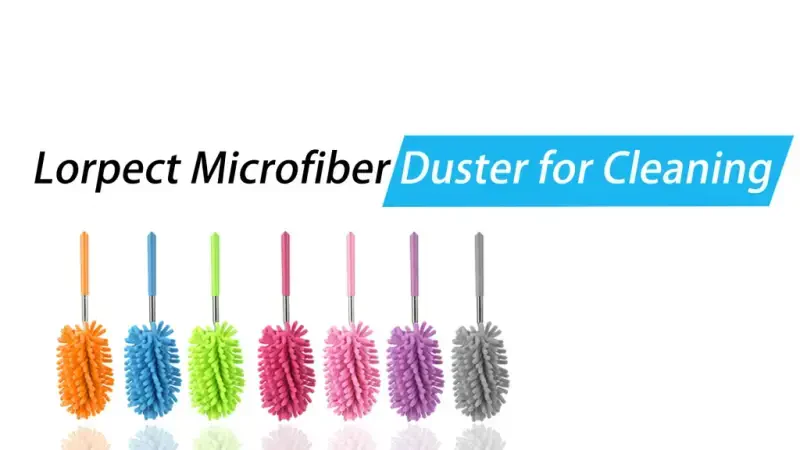 TIMIVO тозалаш учун Mini Duster, 360° букиладиган қўл тозалагичлар узайтиргич билан, машина ички қисми, офис, мебель учун ювиладиган кичик тозалагич - 4