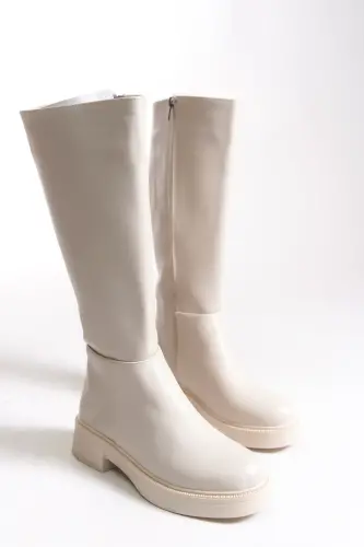 Tintneth Kadın Çizme 00121903 Bej-Bej - 1