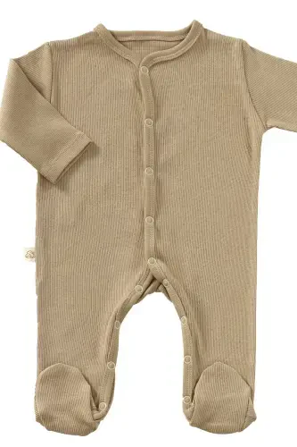 Tiny Team 3 Pieces Organic Cotton Newborn Mini Hospital Outing Set-earth Tone-Earth - TINYLAMB (1)