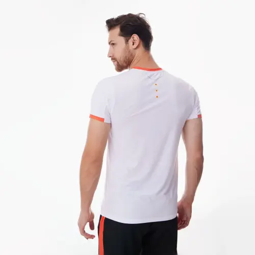 T-shirt - БЕЛО-ОРАНЖЕВЫЙ - 6