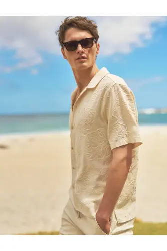SHIRTS SS-BEJ 