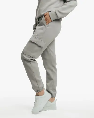 Set of sweatshirt half-zip and cargo pants - DARK SEA GREEN - 15