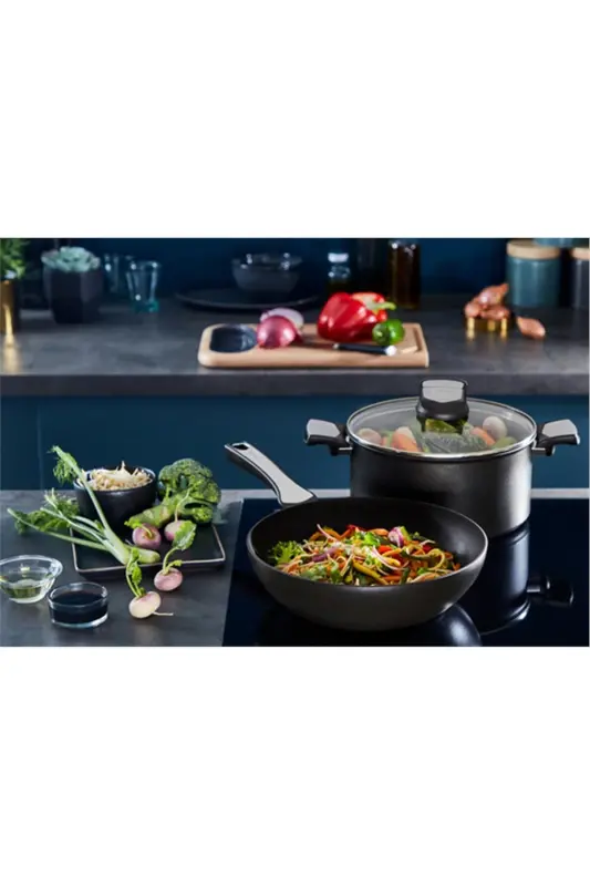 Titan 6x Unlimitedone Induksiya Taglikli Wok Tova - 28 Sm - 5