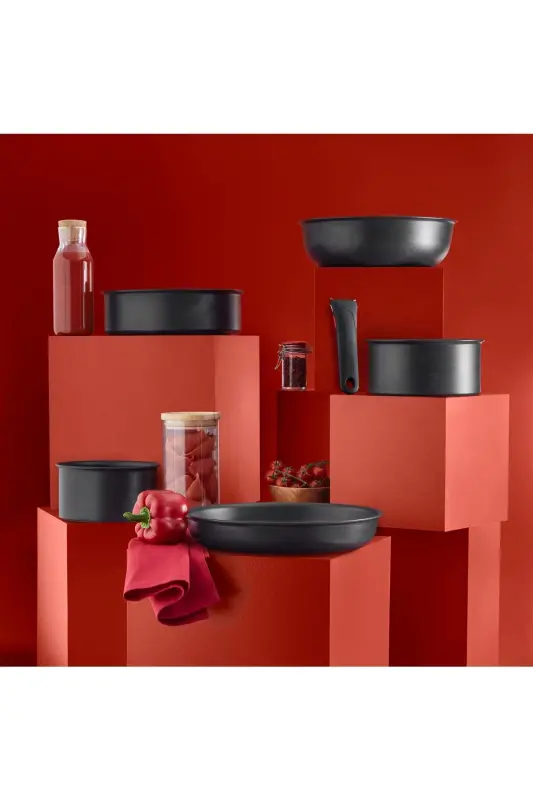 Titan Ingenio Mix 6X Induksiya Tagligi bilan Tova - 16 sm Hajmi: 16 - 8