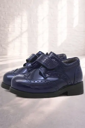 Titan Lakli Teri Velcro Klassik Erkak Chaqaloq Oyoq Kiyimlari - 1