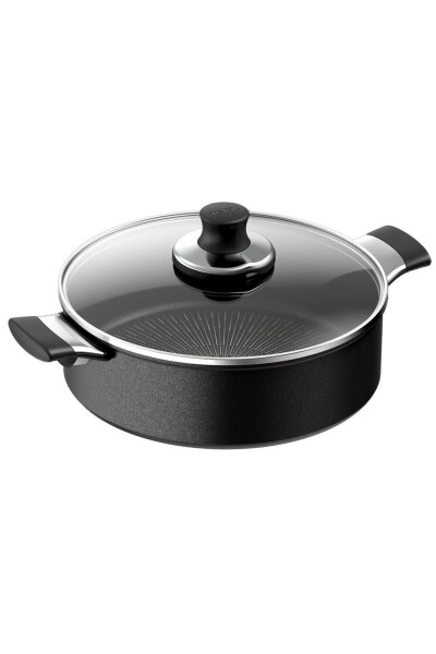 Titanium 6x Excellence Induction Base Short Saucepan - 28 Cm - 2