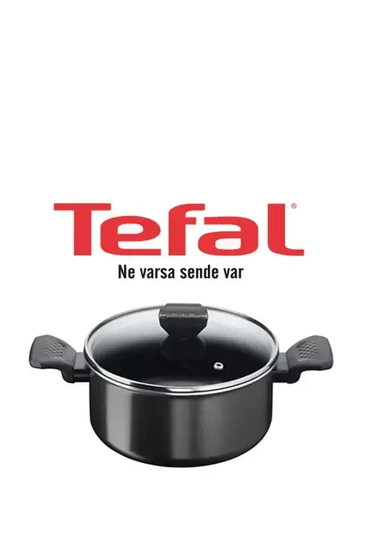Titanium SimplyClean Deep Pot 20 cm. - TEFAL