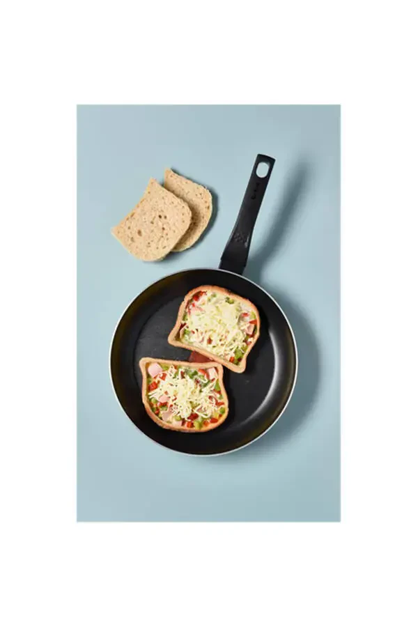 Титановый 1x Simplecook Набор из 3 сковородок с диффузионным дном - 20/24/28 см - 7