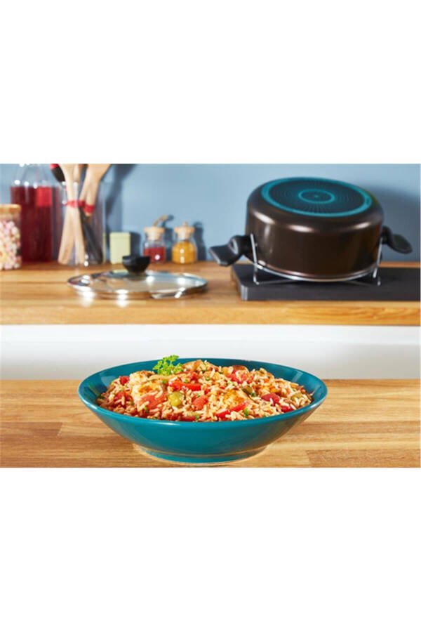 Titanyum 1x Simplecook Difüzyon Tabanlı Derin Tencere - 24 Cm - 4