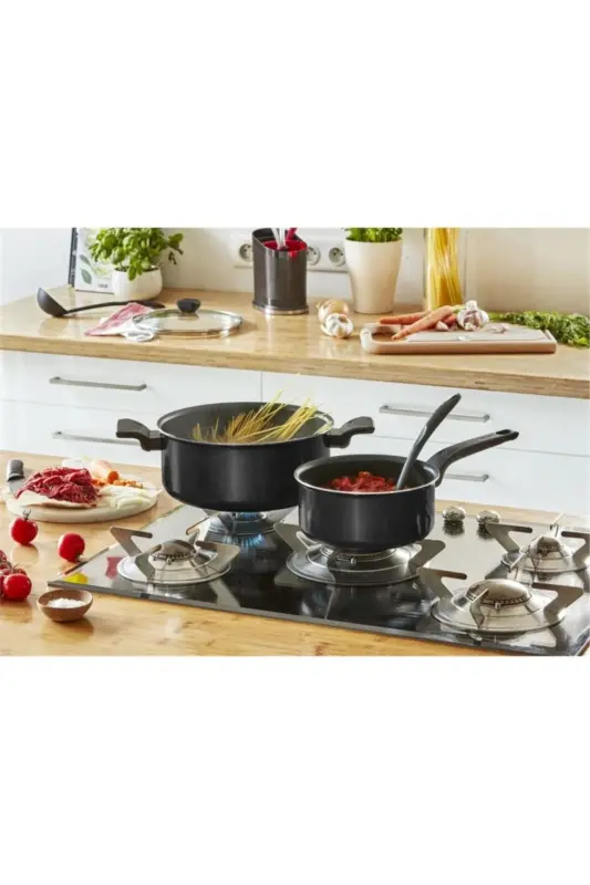 B56772 Titanyum 1X SimplyClean Kısa Tencere 28 cm. - 5