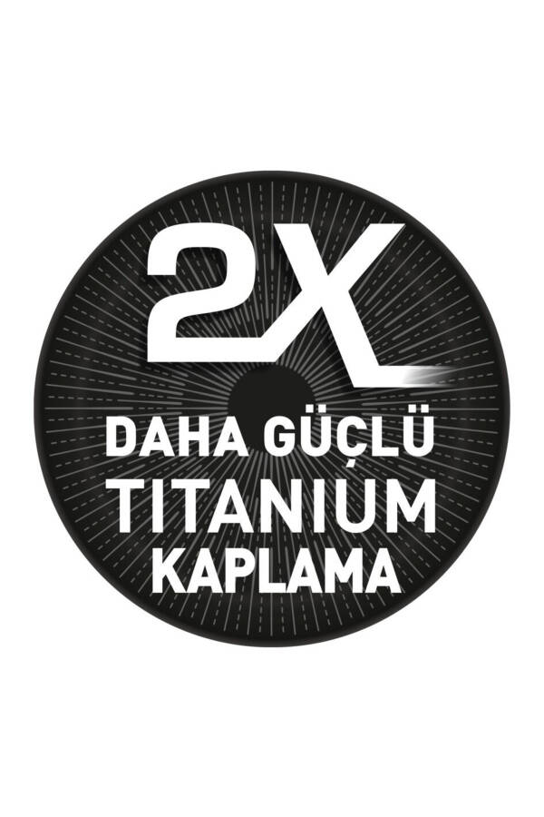 Titanyum 2x Xl Difüzyon Tabanlı Kısa Tencere - 26 Cm - 5