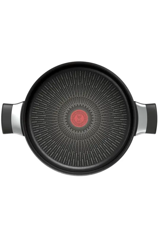 Titanyum 6X Excellence 28 Cm İndüksiyon Tabanlı Kısa Tencere - 2100119571 - Siyah - 4
