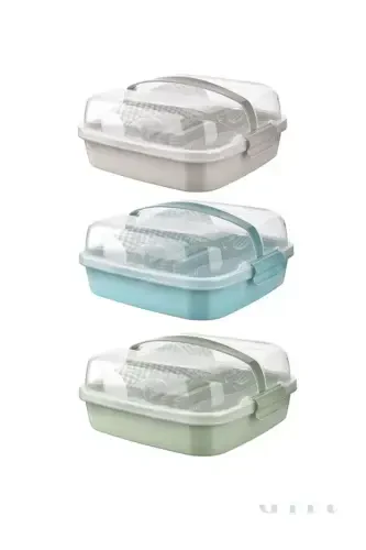 Titiz Lovely Picnic Set 6 Person 32 Pieces Green - 1