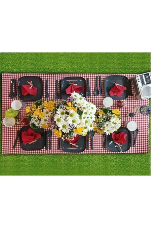 Titiz Lovely Piknik To'plami 6 Kishilik 32 Qism Yashil - 2