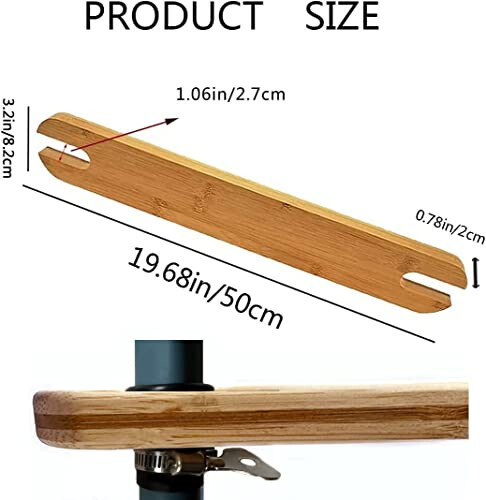 TLBB balandagi stul uchun oyoq tagligi, balandligi sozlanadigan tabiiy bambukdan yasalgan chaqaloqlar uchun baland stul pedali, IKEA Antilop baland stul uchun mos - 35