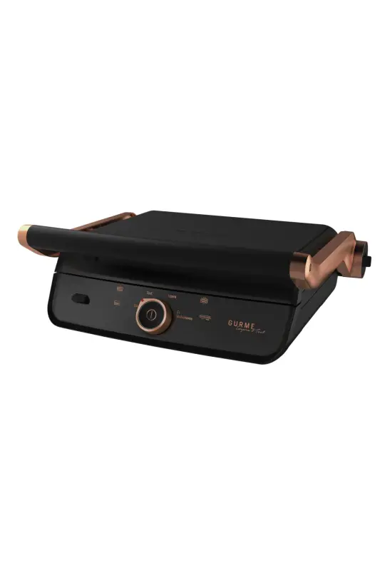 Tm9046 S Gurme Tost Makinesi - Siyah-Bronz - 1