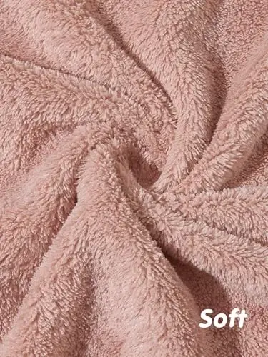 TMIELYBS Kapüşonlu Bebek Havluları, 2'li Paket Premium Yumuşak Kapüşonlu Bebek Banyo Havluları Bebekler, Yeni Yürümeye Başlayan Çocuklar, Bebekler için - Ultra Emici, Erkek ve Kız Çocuklar için En İyi Hediye Olarak Bebek Eşyaları Duşu (2'li Paket) - 3