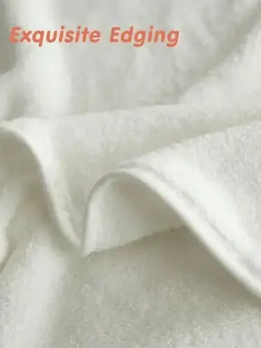 TMIELYBS Hooded Baby Towels, 2 Packs Premium Soft Baby Bath Towels with Hood for Babies, Toddler, Infant - Ultra Absorbent, Baby Stuff Shower as Best Gifts for Boys and Girls (2Pack) - 5