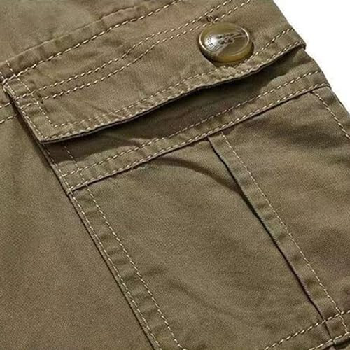 Tmtolofot Mens Cargo Pants Casual Cotton Jogger Pants Multi Pockets Outdoor Hiking Work Sweatpants 2024 Athletic Jogger Pant - 2