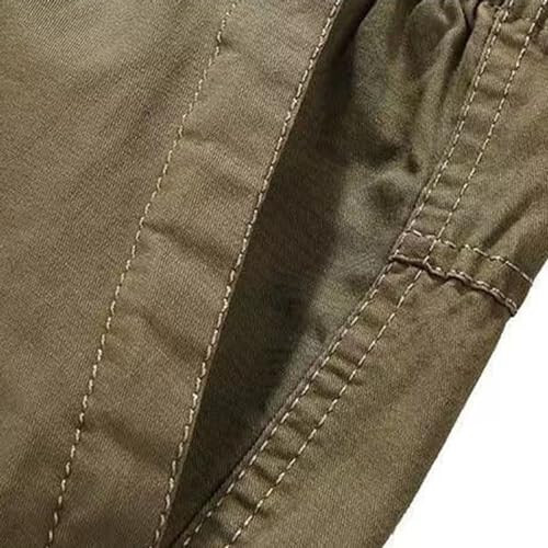 Tmtolofot Mens Cargo Pants Casual Cotton Jogger Pants Multi Pockets Outdoor Hiking Work Sweatpants 2024 Athletic Jogger Pant - 3