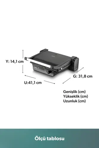 Toastbuster 1334h Tost Makinesi Mat Siyah - Siyah - HOMEND (1)