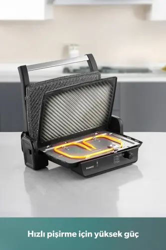 Toastbuster 1334h Toster Mat qora-qora - 5