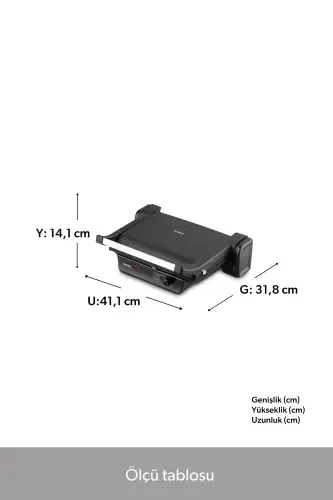 Toastbuster 1334h Toster Mat qora-qora - HOMEND (1)