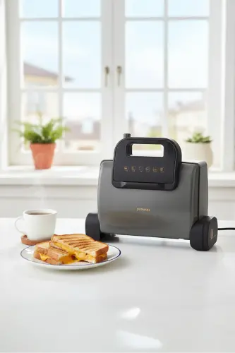 Toastbuster 1362h Toaster Antrasit Oltin 1800 Vt - 4