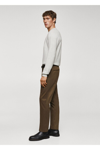 Tobacco Color Men's Pants - 1