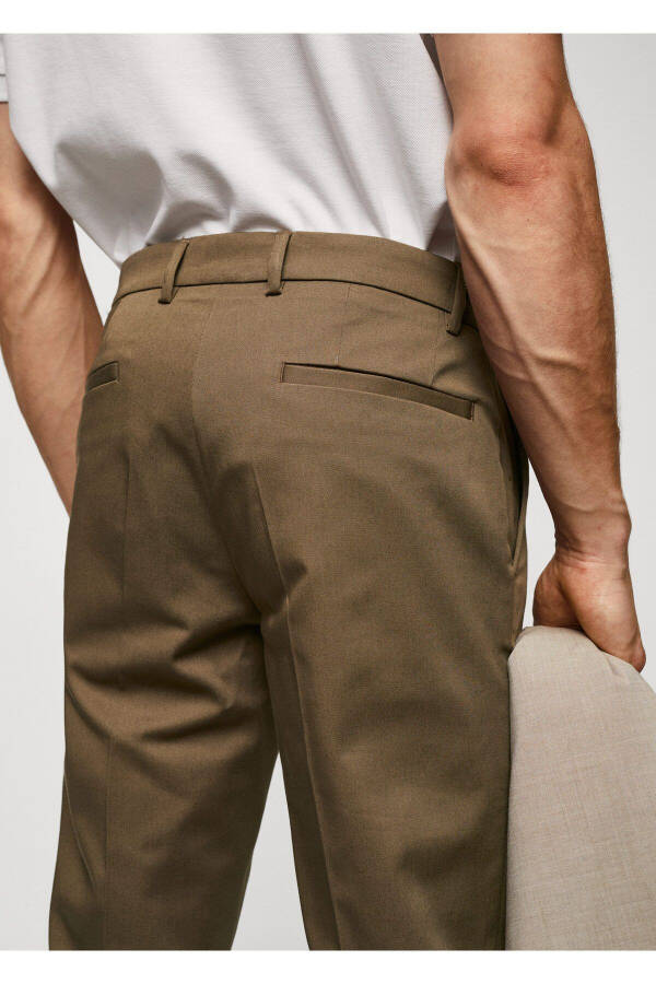 Tobacco Color Men's Pants - 6