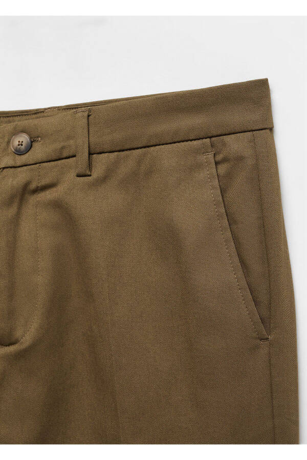 Tobacco Color Men's Pants - 7